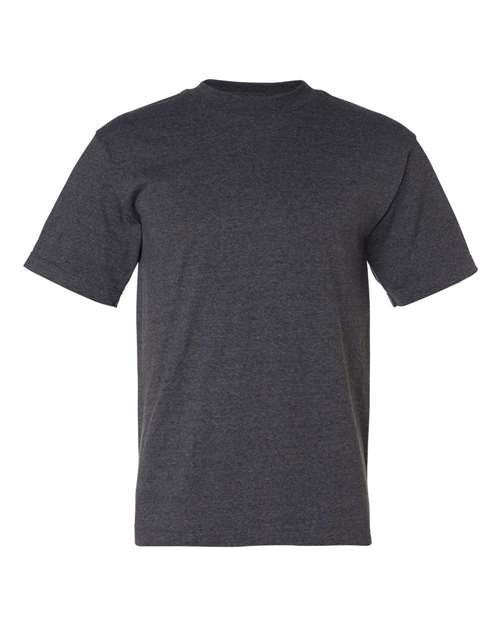 Load image into Gallery viewer, Unisex USA-Made 50/50 T-Shirt - Charcoal Heather