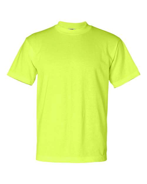 Load image into Gallery viewer, Unisex USA-Made 50/50 T-Shirt - Safety Green