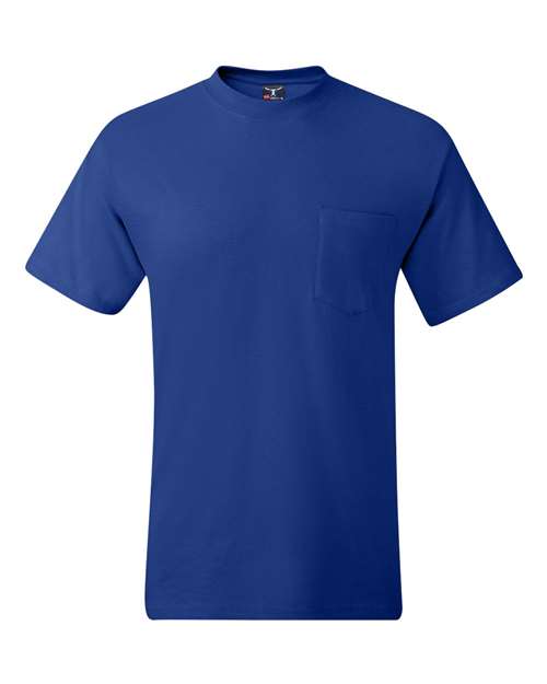 Load image into Gallery viewer, Men's Beefy-T® Pocket T-Shirt - Deep Royal