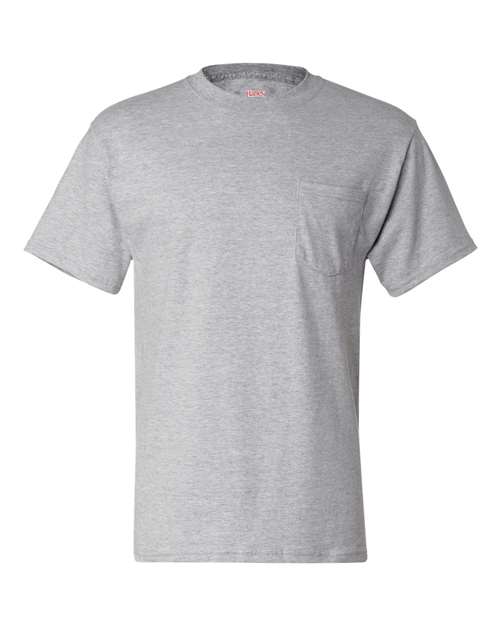 Load image into Gallery viewer, Men's Beefy-T® Pocket T-Shirt - Light Steel