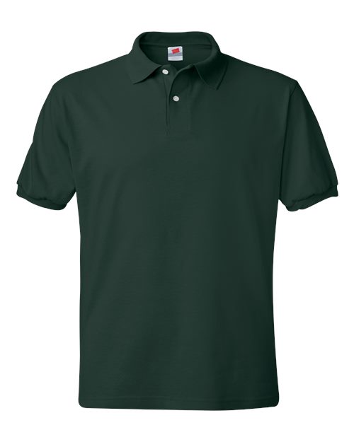 Load image into Gallery viewer, Men's EcoSmart® Jersey Polo - Deep Forest
