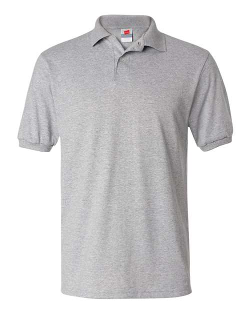 Load image into Gallery viewer, Men's EcoSmart® Jersey Polo - Light Steel