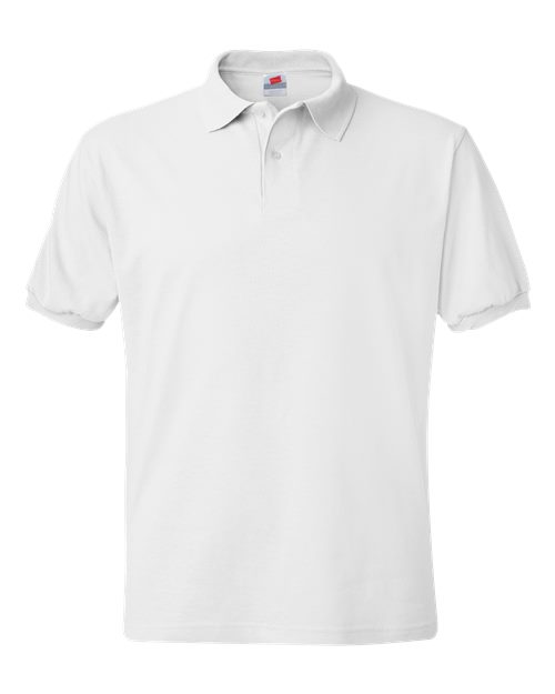Load image into Gallery viewer, Men's EcoSmart® Jersey Polo - White