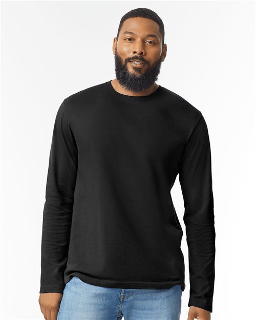 Load image into Gallery viewer, Unisex Softstyle® Long Sleeve T-Shirt — blank t-shirt for DTF printing