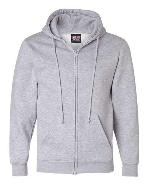 Load image into Gallery viewer, Unisex USA-Made Full-Zip Hooded Sweatshirt - Dark Ash