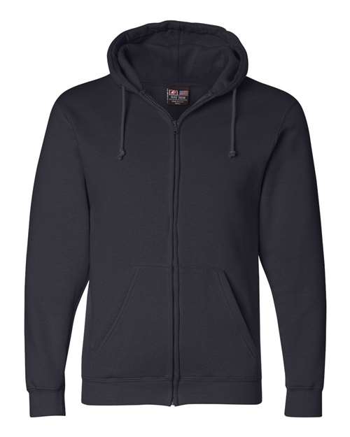 Load image into Gallery viewer, Unisex USA-Made Full-Zip Hooded Sweatshirt - Navy