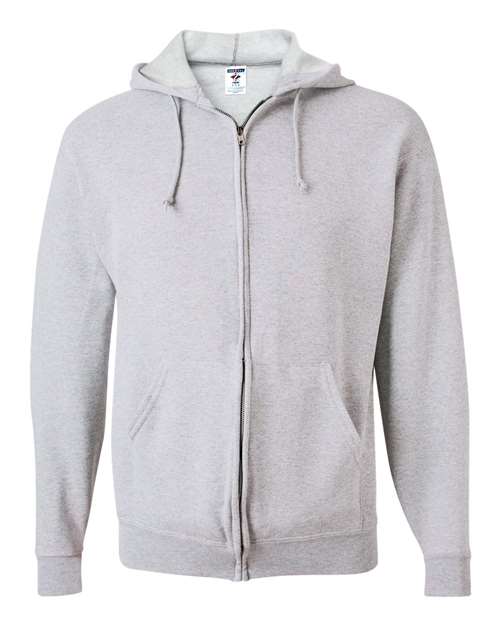 Load image into Gallery viewer, Unisex NuBlend® Full-Zip Hooded Sweatshirt - Ash