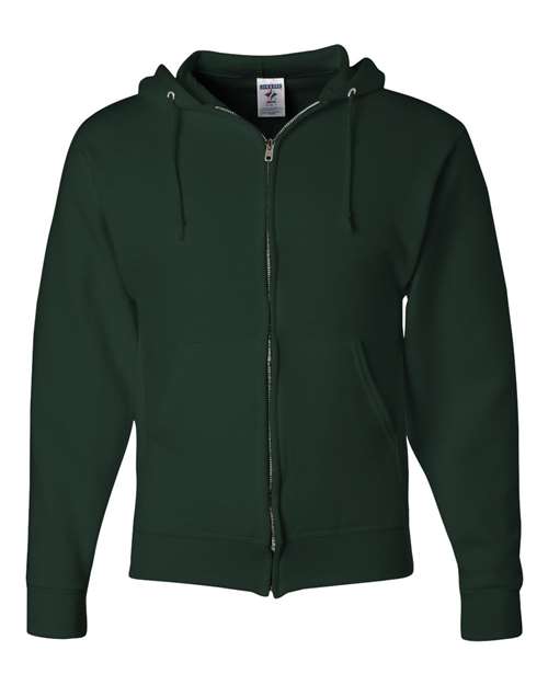 Load image into Gallery viewer, Unisex NuBlend® Full-Zip Hooded Sweatshirt - Forest Green