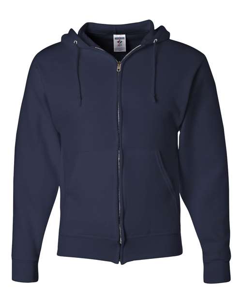 Load image into Gallery viewer, Unisex NuBlend® Full-Zip Hooded Sweatshirt - J. Navy