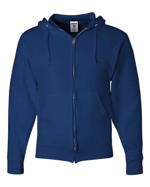 Load image into Gallery viewer, Unisex NuBlend® Full-Zip Hooded Sweatshirt - Royal