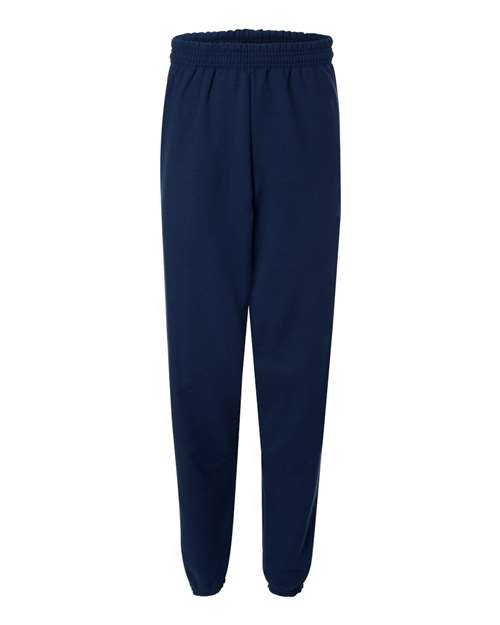 Load image into Gallery viewer, Hanes P650 Unisex EcoSmart® Sweatpants - Navy
