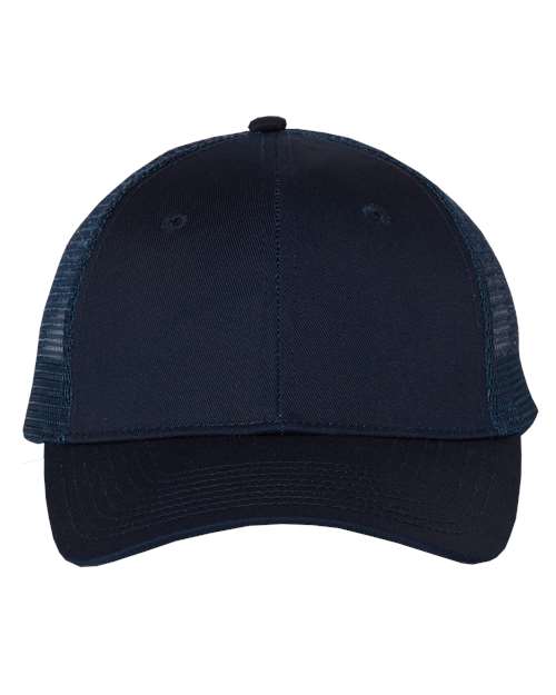 Load image into Gallery viewer, Valucap VC400 Mesh-Back Twill Trucker Cap - Navy