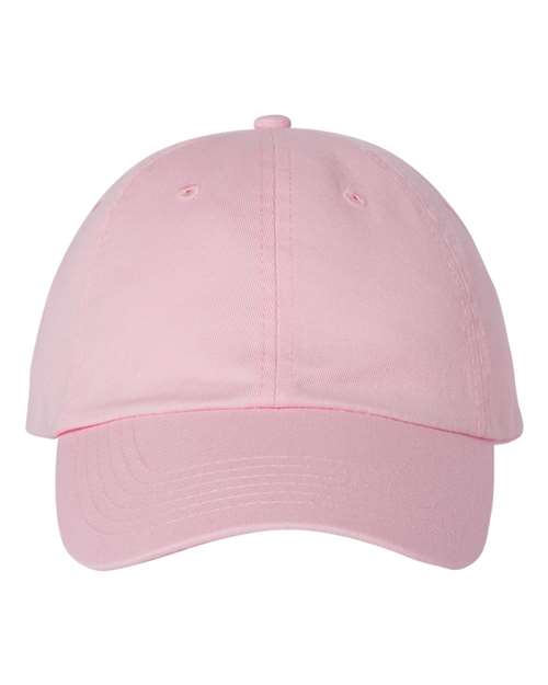 Load image into Gallery viewer, Valucap VC300A Bio-Washed Classic Dad Hat - Light Pink