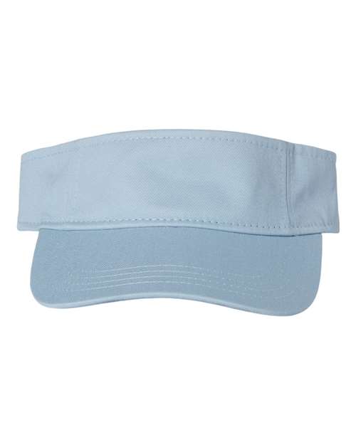 Load image into Gallery viewer, Valucap VC500 Bio-Washed Visor - Baby Blue
