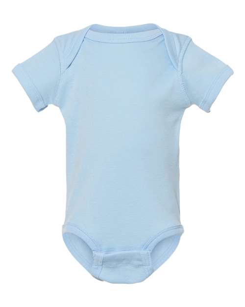 Load image into Gallery viewer, Infant Baby Rib Bodysuit - Light Blue