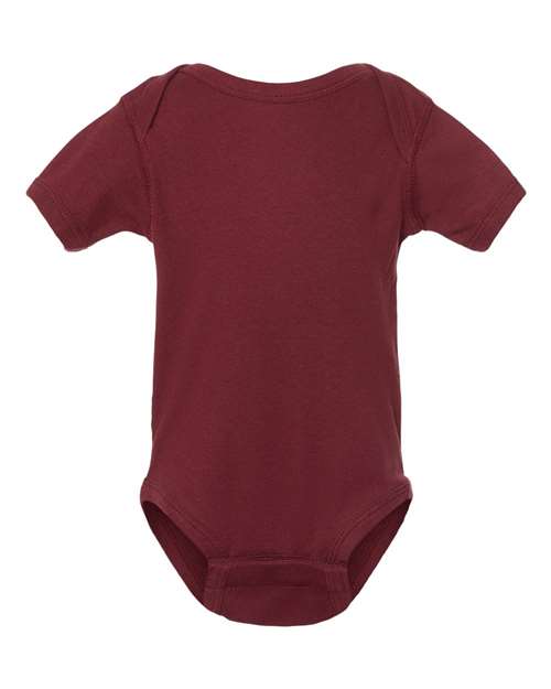 Load image into Gallery viewer, Infant Baby Rib Bodysuit - Maroon