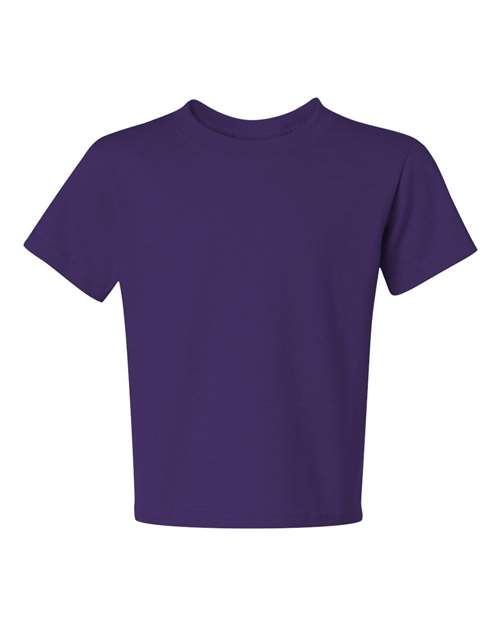 Load image into Gallery viewer, Youth Dri-Power® 50/50 T-Shirt - Deep Purple