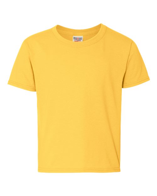 Load image into Gallery viewer, Youth Dri-Power® 50/50 T-Shirt - Island Yellow