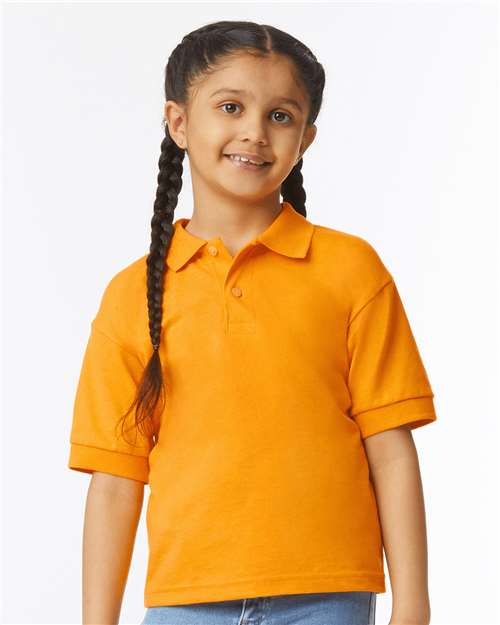 Load image into Gallery viewer, Youth DryBlend® Jersey Polo — product photo 3