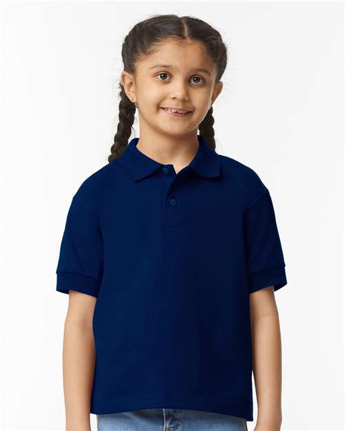 Load image into Gallery viewer, Youth DryBlend® Jersey Polo — product photo 6