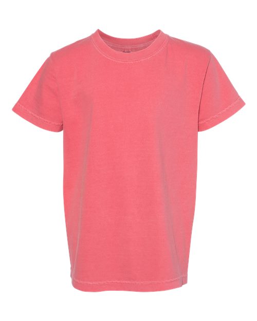 Load image into Gallery viewer, Youth Garment-Dyed Heavyweight T-Shirt - Watermelon
