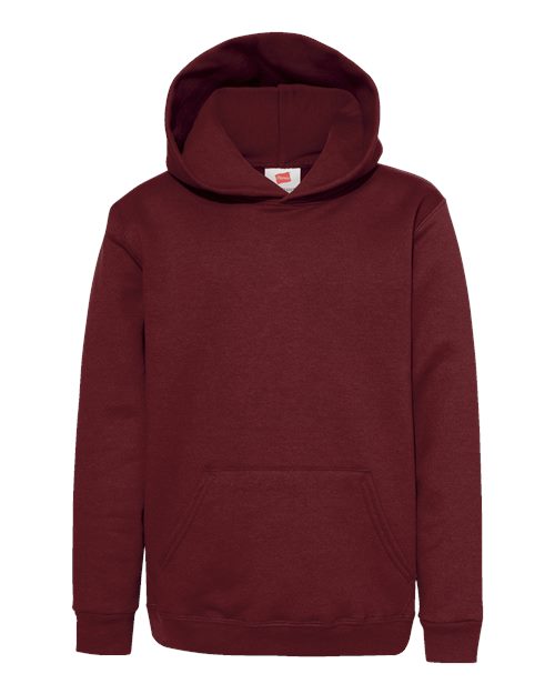 Load image into Gallery viewer, Youth EcoSmart® Hooded Sweatshirt - Maroon