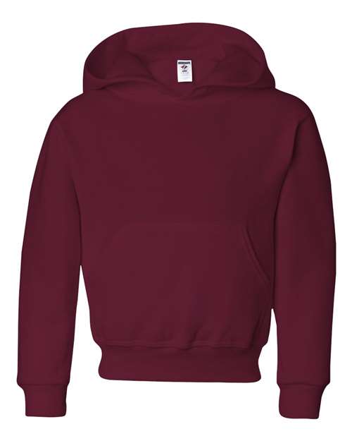Load image into Gallery viewer, Youth NuBlend® Hooded Sweatshirt - Maroon