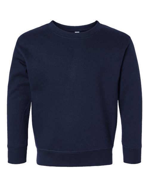 Load image into Gallery viewer, Toddler Fleece Crewneck Sweatshirt - Navy