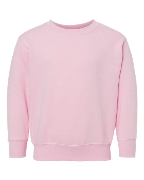 Load image into Gallery viewer, Toddler Fleece Crewneck Sweatshirt - Pink