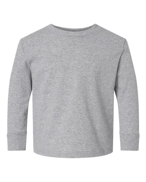Load image into Gallery viewer, Toddler Cotton Jersey Long Sleeve Tee - Heather