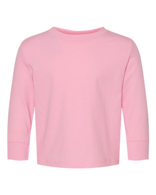 Load image into Gallery viewer, Toddler Cotton Jersey Long Sleeve Tee - Pink
