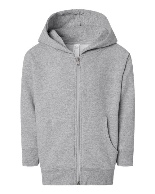 Load image into Gallery viewer, Toddler Full-Zip Fleece Hoodie Sweatshirt - Heather