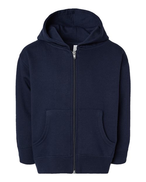 Load image into Gallery viewer, Toddler Full-Zip Fleece Hoodie Sweatshirt - Navy