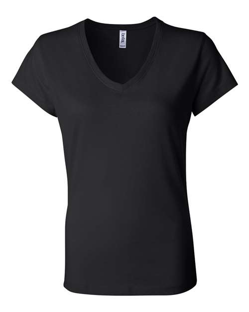 Load image into Gallery viewer, Women’s Jersey V-Neck Tee — product photo 2