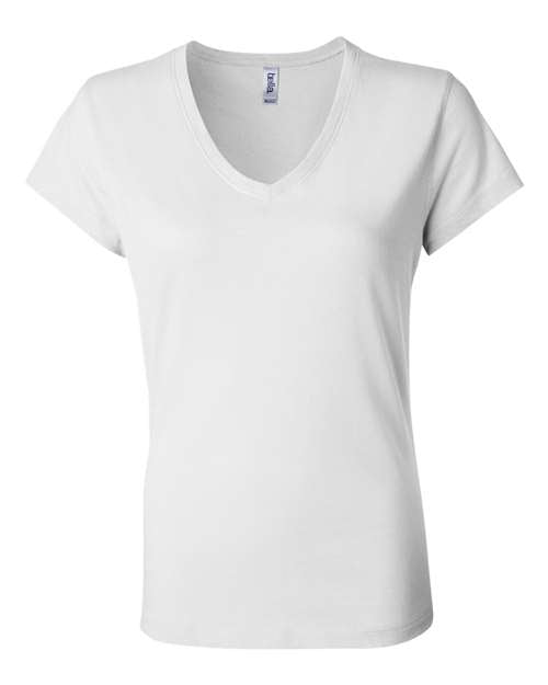 Load image into Gallery viewer, Women’s Jersey V-Neck Tee — product photo 9