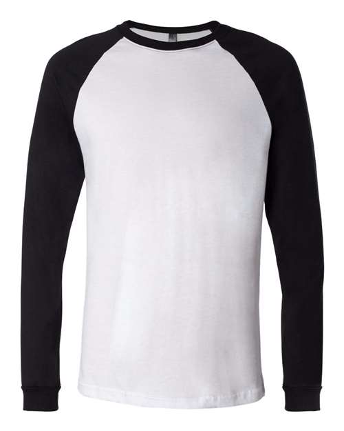 Load image into Gallery viewer, Men's Long Sleeve Jersey Baseball Tee — product photo 5