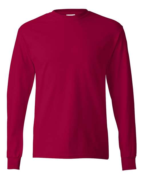 Load image into Gallery viewer, Authentic Long Sleeve T-Shirt - Deep Red