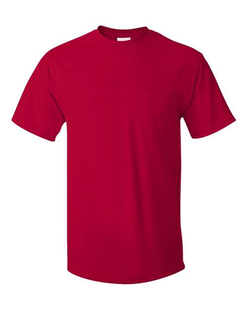 Load image into Gallery viewer, Men's Authentic Pocket T-Shirt - Deep Red
