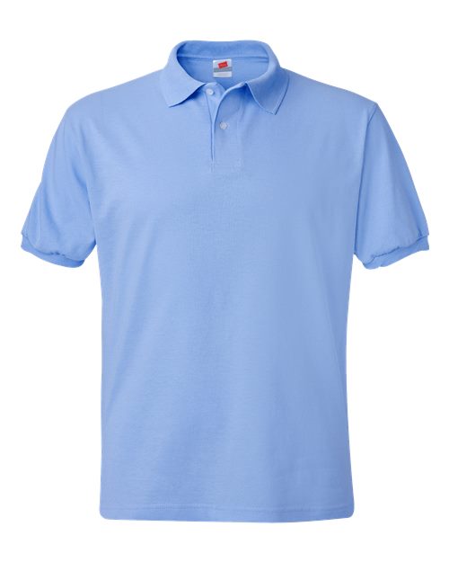 Load image into Gallery viewer, Men's EcoSmart® Jersey Polo - Light Blue