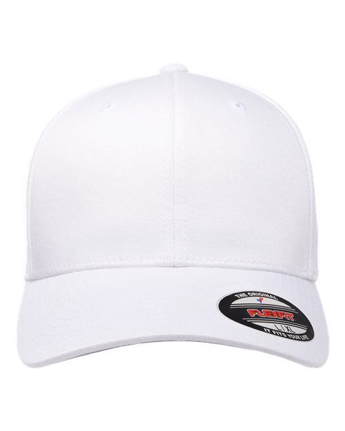 Load image into Gallery viewer, Flexfit 6277 Cotton Blend Cap - White