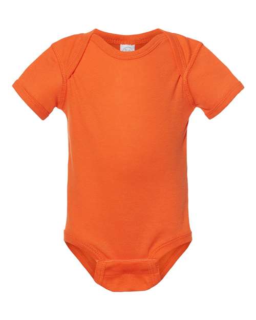 Load image into Gallery viewer, Infant Baby Rib Bodysuit - Orange