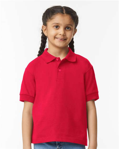 Load image into Gallery viewer, Youth DryBlend® Jersey Polo — product photo 7