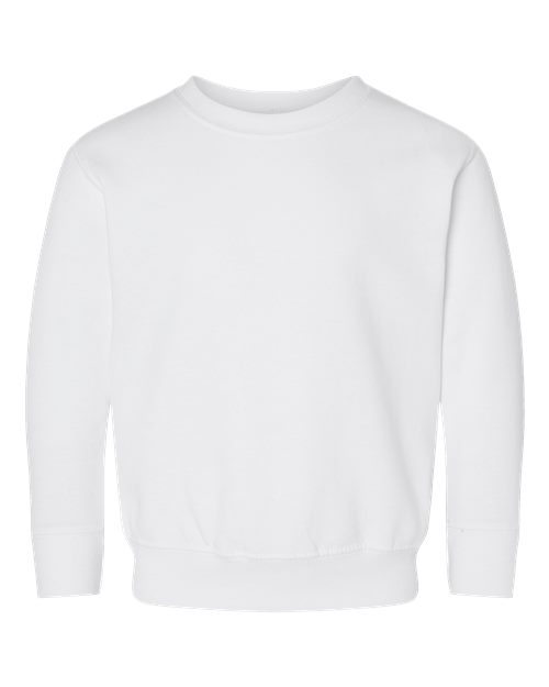 Load image into Gallery viewer, Toddler Fleece Crewneck Sweatshirt - White