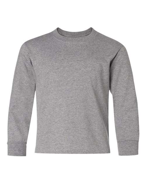 Load image into Gallery viewer, Youth Dri-Power® Long Sleeve 50/50 T-Shirt - Oxford