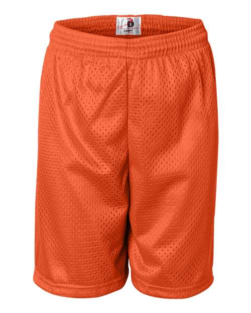 Load image into Gallery viewer, Badger 2207 Youth Pro Mesh 6" Shorts - Burnt Orange