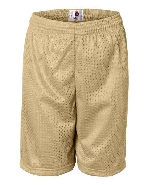 Load image into Gallery viewer, Badger 2207 Youth Pro Mesh 6" Shorts - Vegas Gold