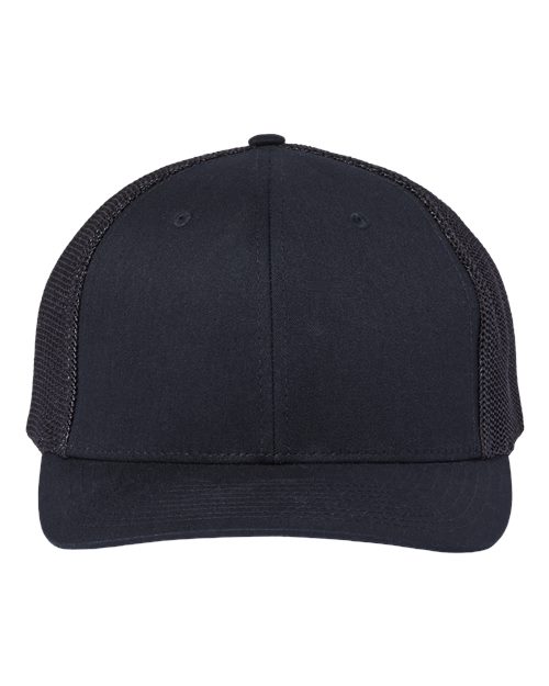 Load image into Gallery viewer, Richardson 112PL 112+ R-Flex Adjustable Trucker Cap - Black