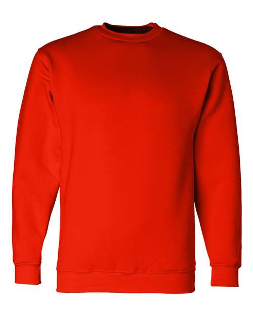 Load image into Gallery viewer, Unisex USA-Made Crewneck Sweatshirt - Bright Orange