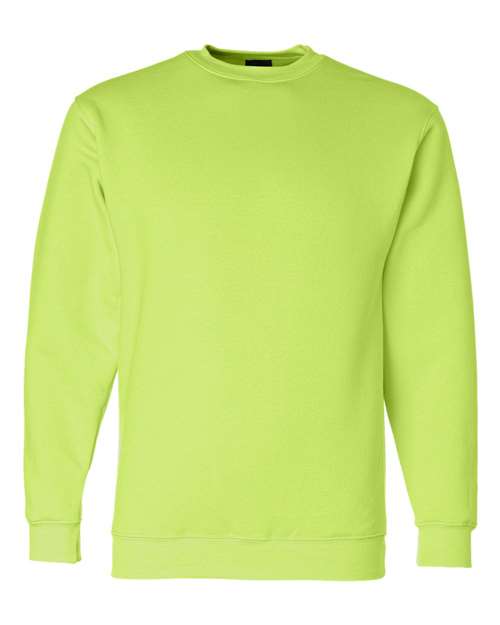 Load image into Gallery viewer, Unisex USA-Made Crewneck Sweatshirt - Lime Green