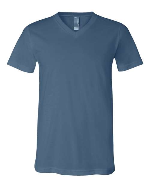Load image into Gallery viewer, Unisex Jersey V-Neck Tee — product photo 21